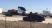 Le camion Tesla surpris avant sa présentation
