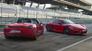 Deux nouvelles sportives, les Porche 718 Boxster GTS et 718 Cayman GTS
