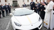 Buzz Lamborghini Huracan : après la police, le pape