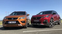 Essai Peugeot 3008 et Seat Ateca : Lequel choisir ?