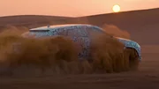 Urus, le premier SUV de Lamborghini très à l'aise dans le sable