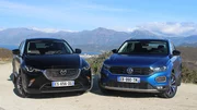 Essai Mazda CX-3 vs Volkswagen T-Roc : outsider contre blockbuster