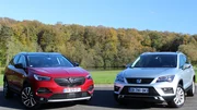Essai Opel Grandland X vs Seat Ateca : à l'ombre des stars