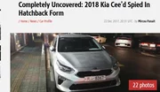 La future Kia Ceed se dévoile avant l'heure
