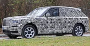 Le SUV Rolls-Royce "Cullinan" allège son camouflage