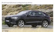 L'Audi Q8 surpris presque sans camouflage