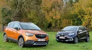 Essai Opel Crossland X vs Renault Captur : Nouvelle salve !