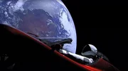 Une Tesla Roadster en orbite !