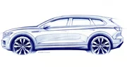 Volkswagen : un avant-goût du nouveau Touareg, dévoilé après le Salon de Genève
