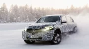 Mercedes EQC en test sur la glace