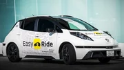 Nissan et DeNA : robot-taxi Easy Ride, les premiers tests au Japon