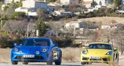 Essai comparatif : Alpine A110 contre Porsche Cayman