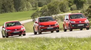 Essai GTI VW up! vs Polo vs Golf : bienvenue chez les G'TI