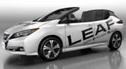 Nissan dévoile une inédite Leaf cabriolet