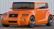 Scion Hako Coupé Concept : Orange métallique et cubique