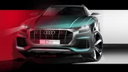 Audi Q8 : son visage dévoilé