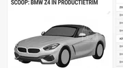 BMW Z4 : les brevets dévoilent la version de série
