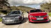 Essai Peugeot 508 vs Audi A4 : Laquelle est la meilleure ?