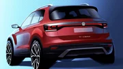 Le petit SUV T-Cross de Volkswagen esquisse ses grandes lignes