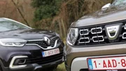 Essai Dacia Duster vs Renault Captur : faux frères !