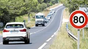 80 km/h sur route : la Sécurité routière admet l'explosion des infractions