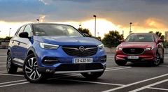 Essai Opel Grandland X VS Mazda CX-5 : match des outsiders