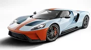 Ford a dévoilé une jolie FORD GT Heritage Edition "Gulf"