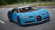 Lego dévoile une Bugatti Chiron à l'échelle 1 qui roule