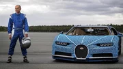 Lego Technic recrée une Bugatti Chiron roulante à l'échelle 1