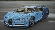 Bugatti Chiron : une réplique en Lego à l'échelle 1