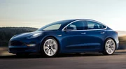 La grande première de la Tesla Model 3 au Mondial de l'Auto