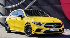 Mercedes A35 AMG : la vie en jaune