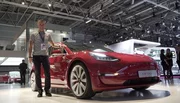 L'argus à bord de la Tesla Model 3