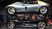 Ferrari Monza SP1 et SP2 : deux chevaux cabrés au Mondial Auto 2018