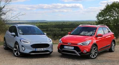 Essai Ford Fiesta Active VS Hyundai i20 Active : belles des champs