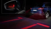 Volkswagen travaille sur des phares capables de communiquer et "d'écrire" au sol