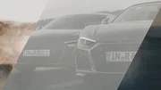 Le restylage de l'Audi R8 se montre