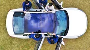 Hyundai et Kia développent 3 types de panneaux solaires pour voiture