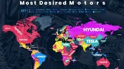 Google : les marques automobiles les plus recherchées par pays en 2018