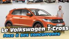 Le Volkswagen T-Cross face à ses cinq concurrents