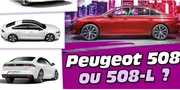 Nouvelles Peugeot 508 et Peugeot 508-L : quelles sont les différences