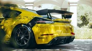 Une carrosserie en fibre naturelle pour la Porsche Cayman GT4 Clubsport