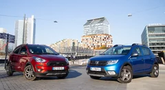 Essai Ford Ka + Active vs Dacia Sandero Stepway : nouvelle menace