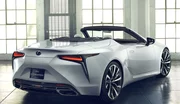 Lexus LC Convertible : Un concept à Detroit pour commencer