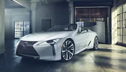 Lexus LC Cabriolet concept : il sera au salon de Detroit 2019