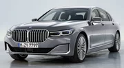 BMW Série 7 : une calandre de voiture de luxe