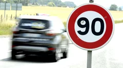 Le retour à 90 km/h envisagé par l'Etat