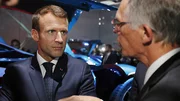 Macron défend la filière Europe des batteries et de la voiture autonome