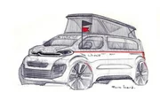 SpaceTourer The Citroënist Concept : le camping-car connecté