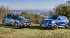 Essai : Le Citroën C5 Aircross BlueHDi 130 défie le Hyundai Tucson CRDi 136
